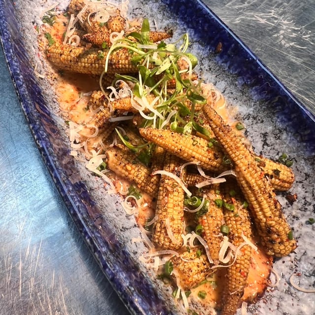 Charcoal Baby Corn.