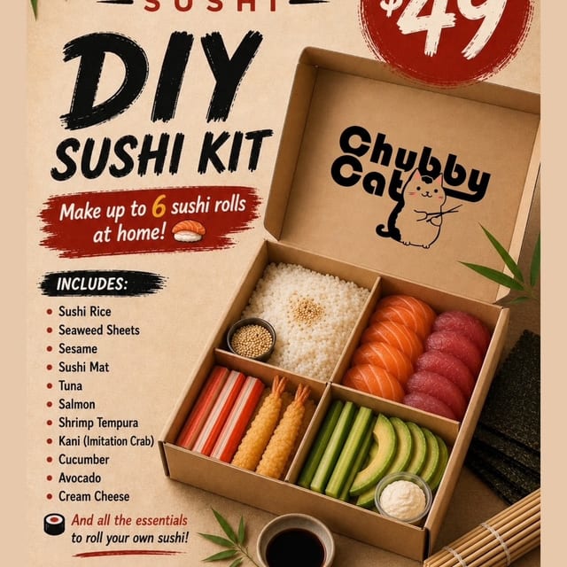 Sushi Kit DIY.