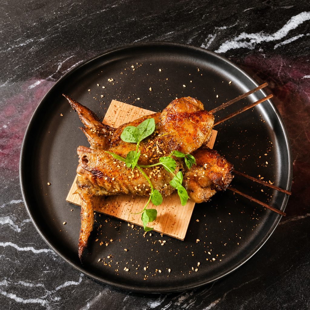 Chicken Wings Robata-Grilled.