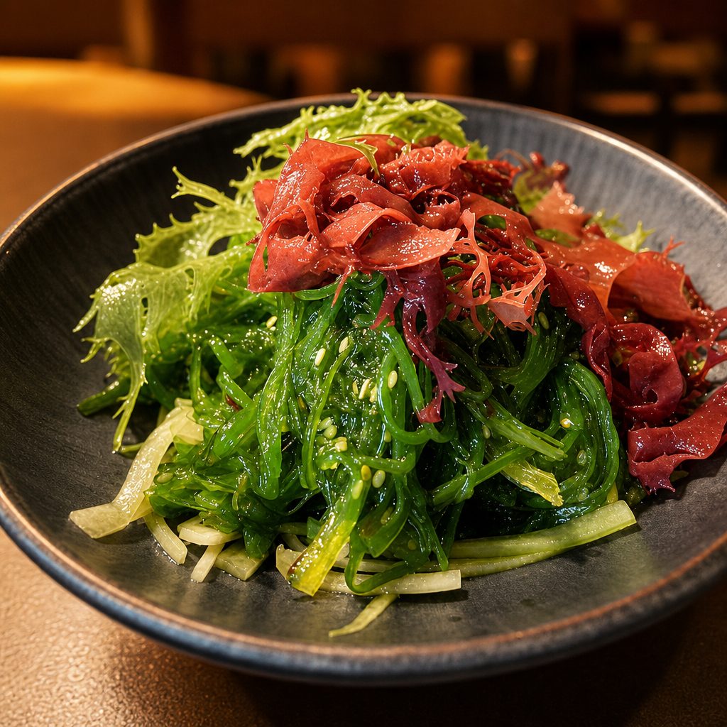 Wakame Seaweed Salad.