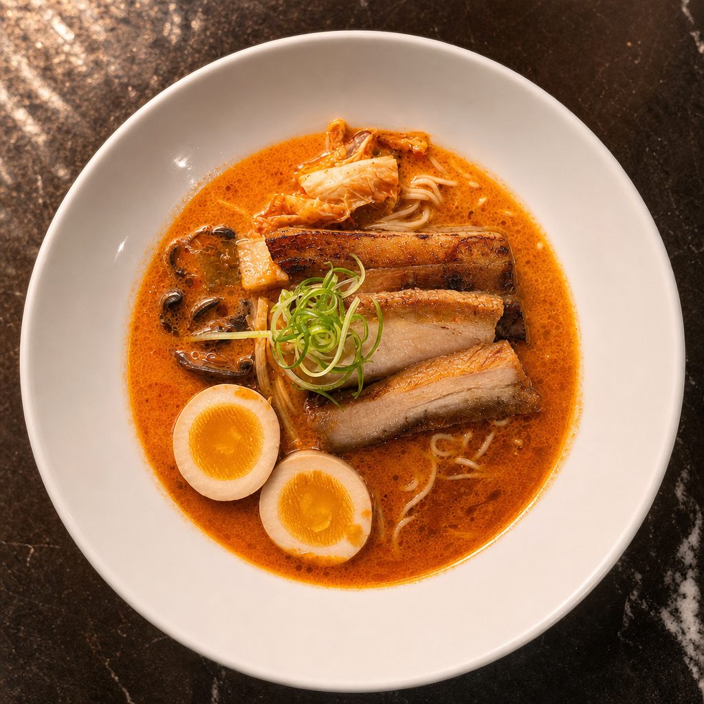 Spicy Tonkotsu Ramen.