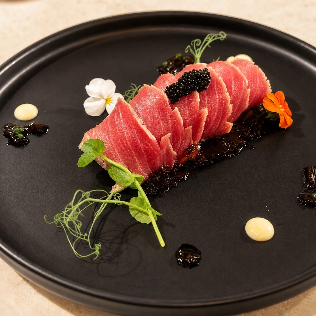 Bluefin Tataki.