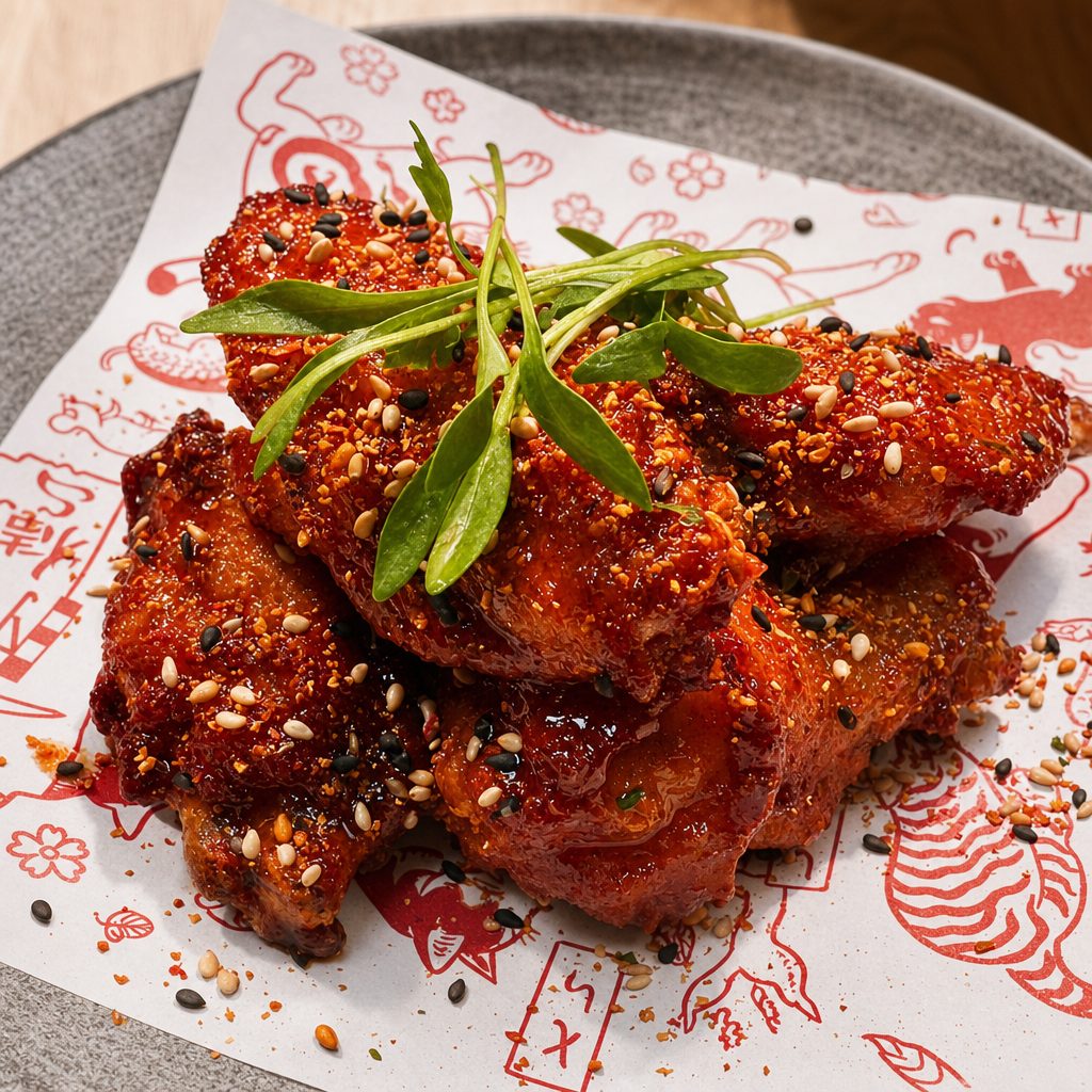 Spicy Broken Wings.