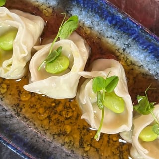 Edamame Dumplings