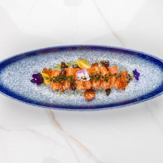 Salmon Crudo